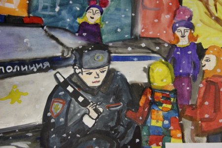 Мой папа полицейский