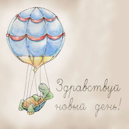 Здравствуй, новый день!