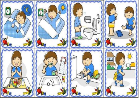 Карточки алгоритмы для аутистов