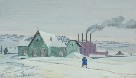 Рисунки города Воркуты