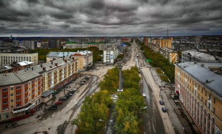 Герб Воркуты