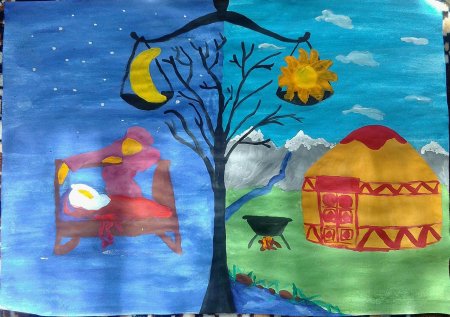 Весеннее равноденствие рисунок