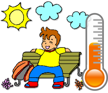 Иллюстрация тепло для детей