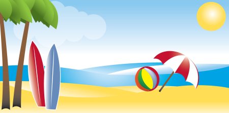 Рисунок жаркого климата