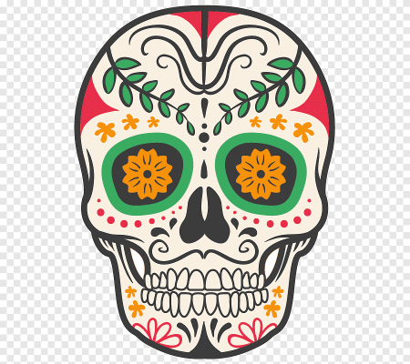 Череп Калавера дня мертвых