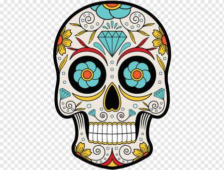 Мексиканский сахарный череп