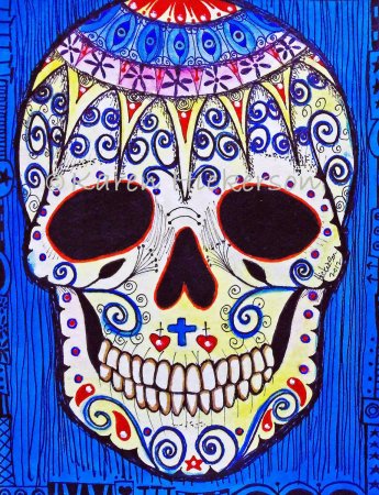 Mexican Sugar Skull костюм