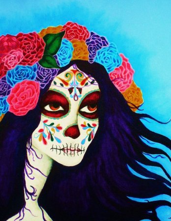 Санта МУЭРТЭ - "Мексиканская богиня Кали"