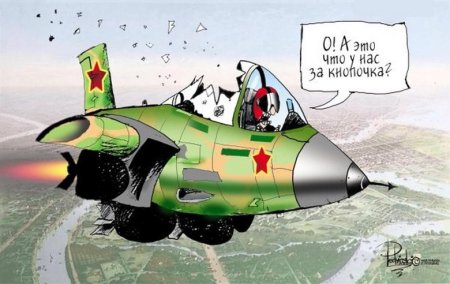 Карикатуры про авиацию