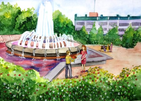 Биробиджан филармония рисунок