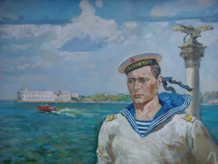 Матросы Черноморского флота-портреты