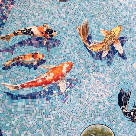 Панно из мозаики