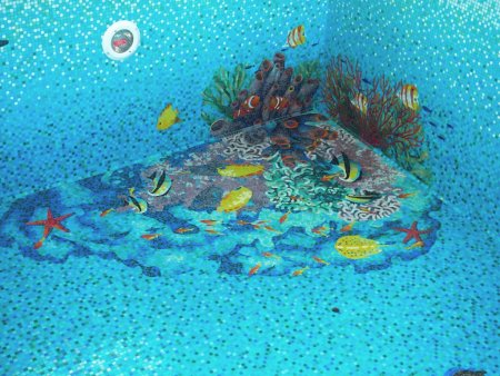 Панно на дно бассейна