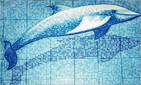 Панно Мозаичное Дельфин