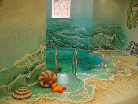 Художественная мозаика в интерьере