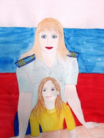 Конкурс моя мама полицейский