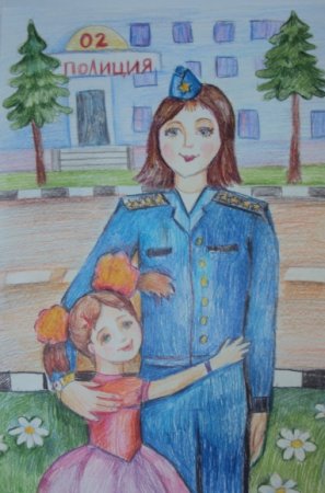Мама полицейский