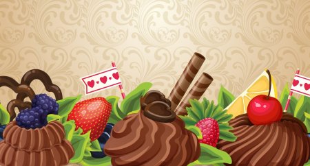 Фон для кондитерской