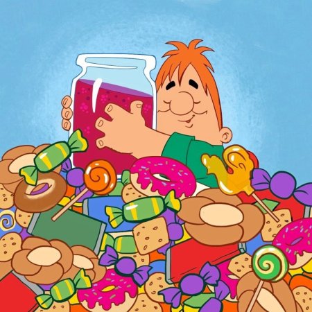 Мультфильмы про сладости