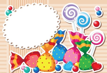 Рамка сладости для детей
