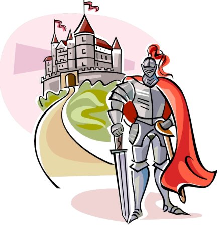 Рыцарь рисунок