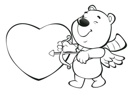 Раскраски на день Светова Валентина