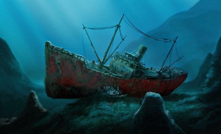 Корабль-призрак, Балтийское море