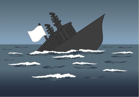 Корабль тонет мульт