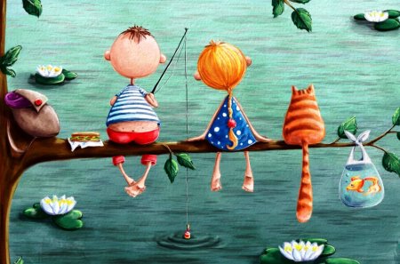 Яркие детские работы