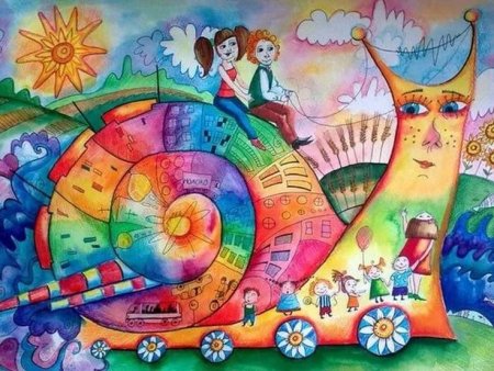 Иллюстрации Катя Дудник путешествия