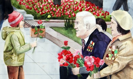 Победа глазами детей
