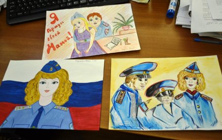 Полиция рисунок