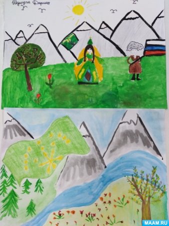 Моя Адыгея рисунки