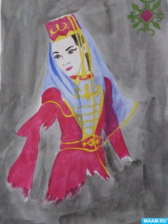 Рисунок ко Дню Адыгеи