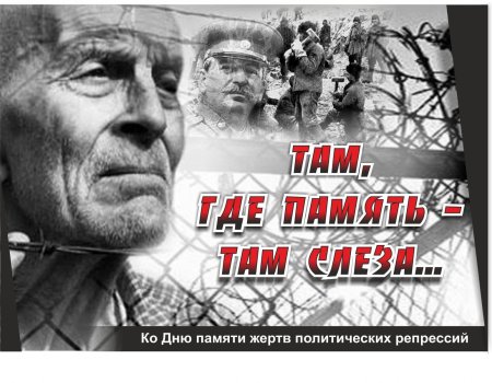 Политические репрессии Заголовок