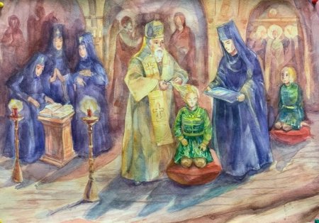 Александр Невский Княжеский постриг