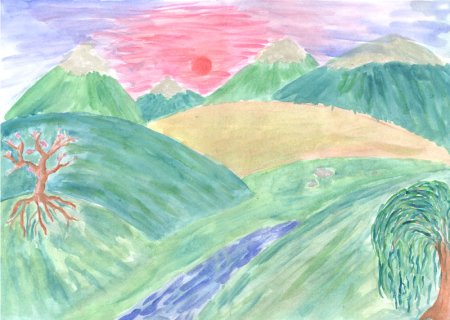 Рисунки для школьников 4 класса