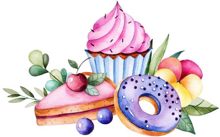 Сладости рисунок