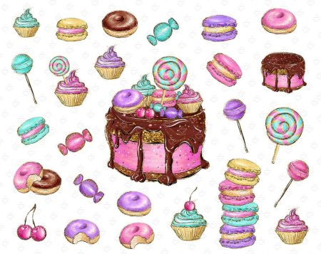 Сладости для вырезания