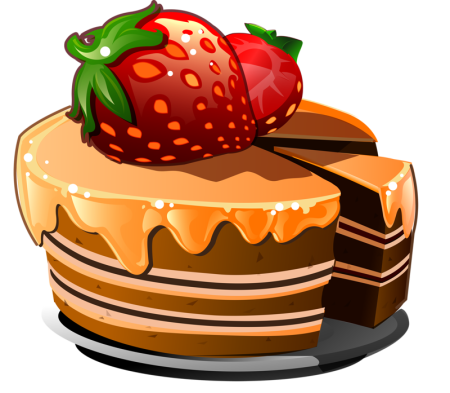 Торт вектор