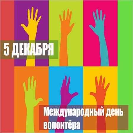 Открытка с днём волонтёра прикольная