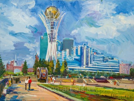 Городские пейзажи современного Казахстана