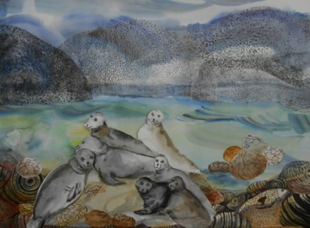 Рисунок Байкал на конкурс