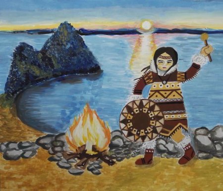 Рисунки шаманок Байкала