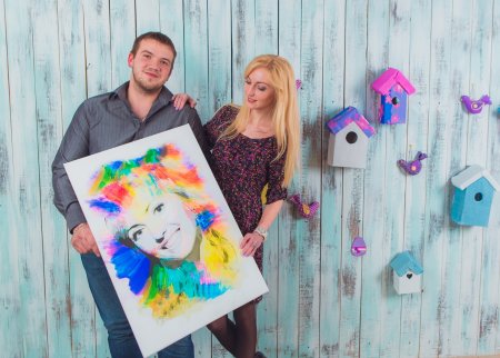 Картина на холсте в подарок