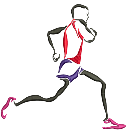 Бегун рисунок