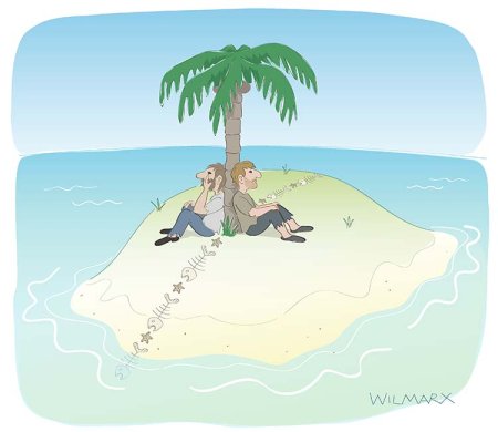 Календарь для необитаемого острова рисунок