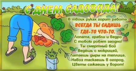 С днем дачника поздравления