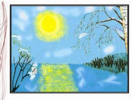 Весна рисунок