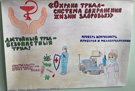 Медицина плакаты по охране труда